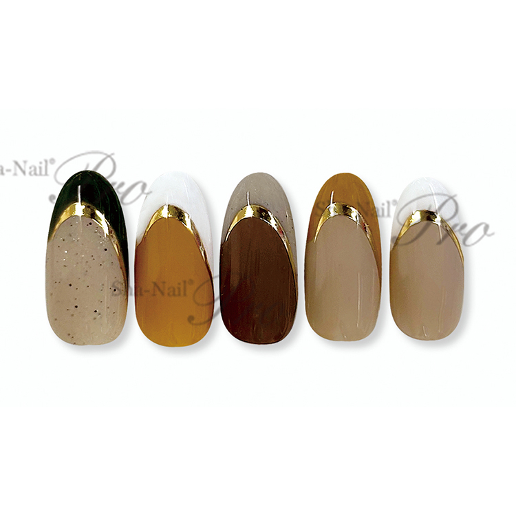 取扱終了 Sha-Nail Plus RUMI-BF01 Boomerang French Comet -Gold- ブーメランフレンチ コメット ゴールド