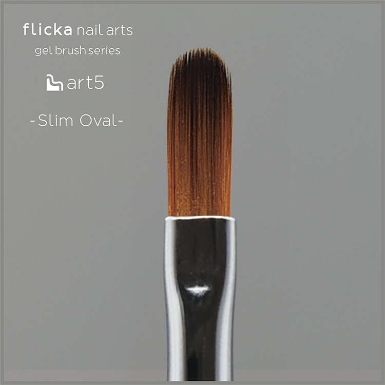 flicka nail arts art5 スリムオーバル