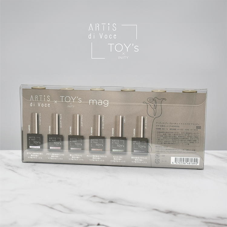 TOY's×INITY アーティス ディ ヴォーチェ×トイズマグ 6色セット
