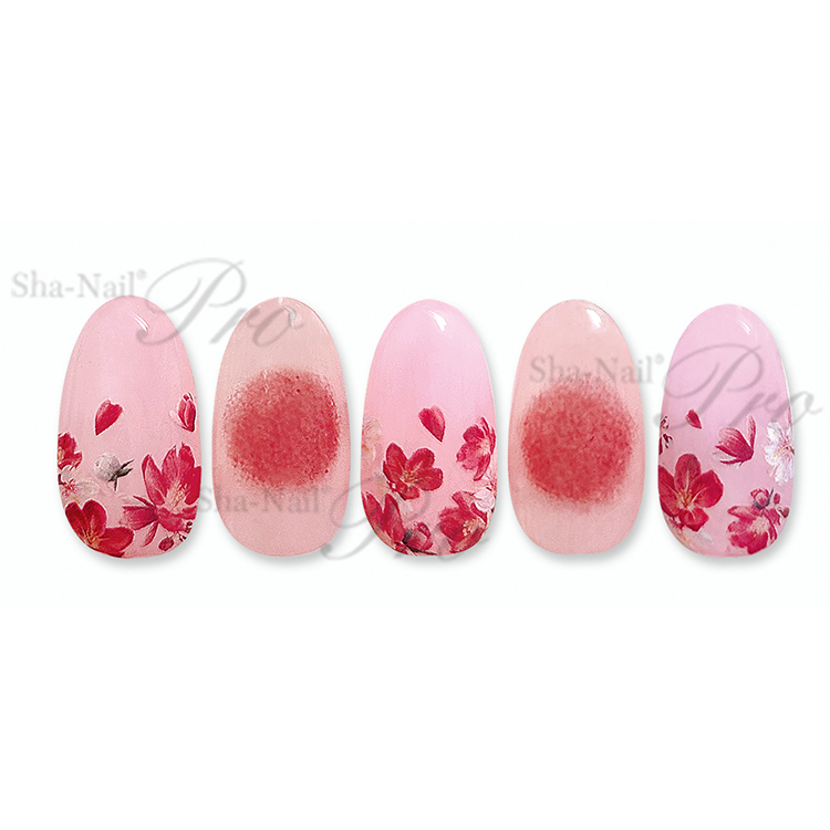 取扱終了 Sha-Nail Pro SAK-001 Sakura Flower -Red- 桜花 赤