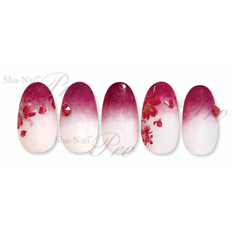 取扱終了 Sha-Nail Pro SAK-001 Sakura Flower -Red- 桜花 赤