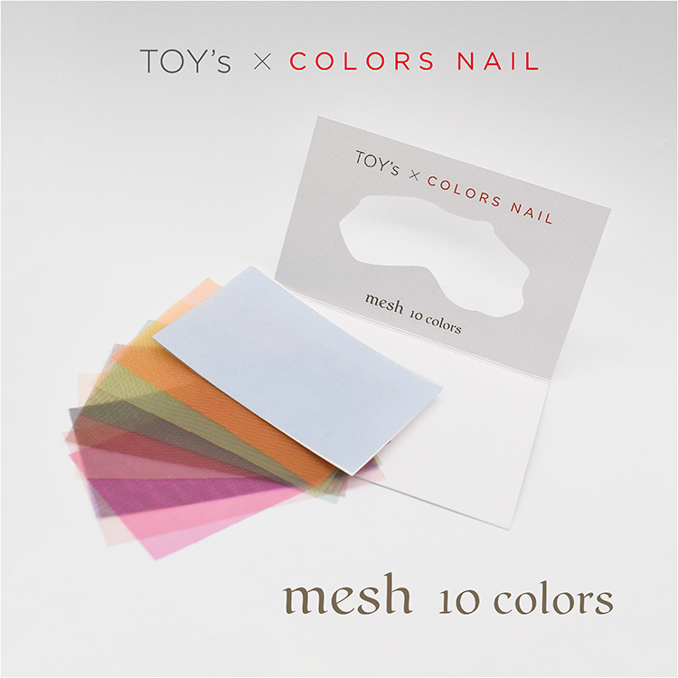 TOY’s × INITY TOY’s x COLORS NAIL -mesh-