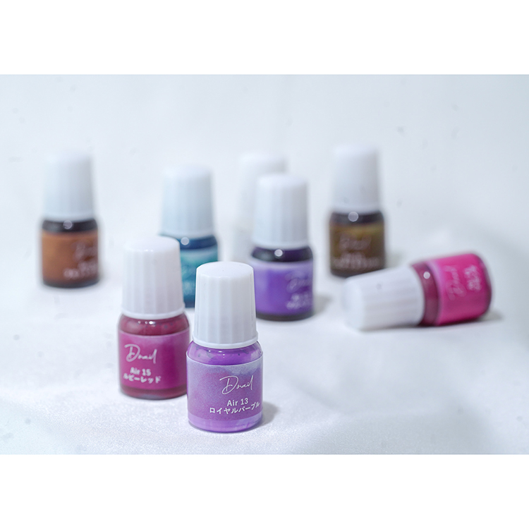 D.nail Acrylic Air paint Set ビビットシリーズ