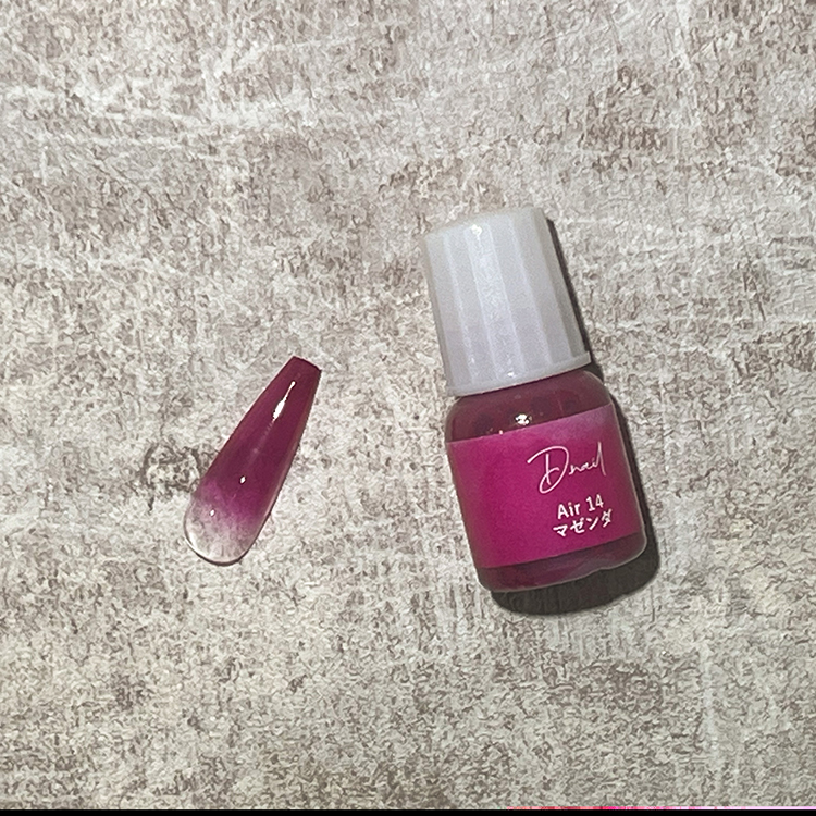 D.nail Acrylic Air paint Set ビビットシリーズ