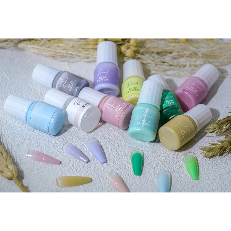 期間限定 D.nail Acrylic Air paint Set パステルシリーズ