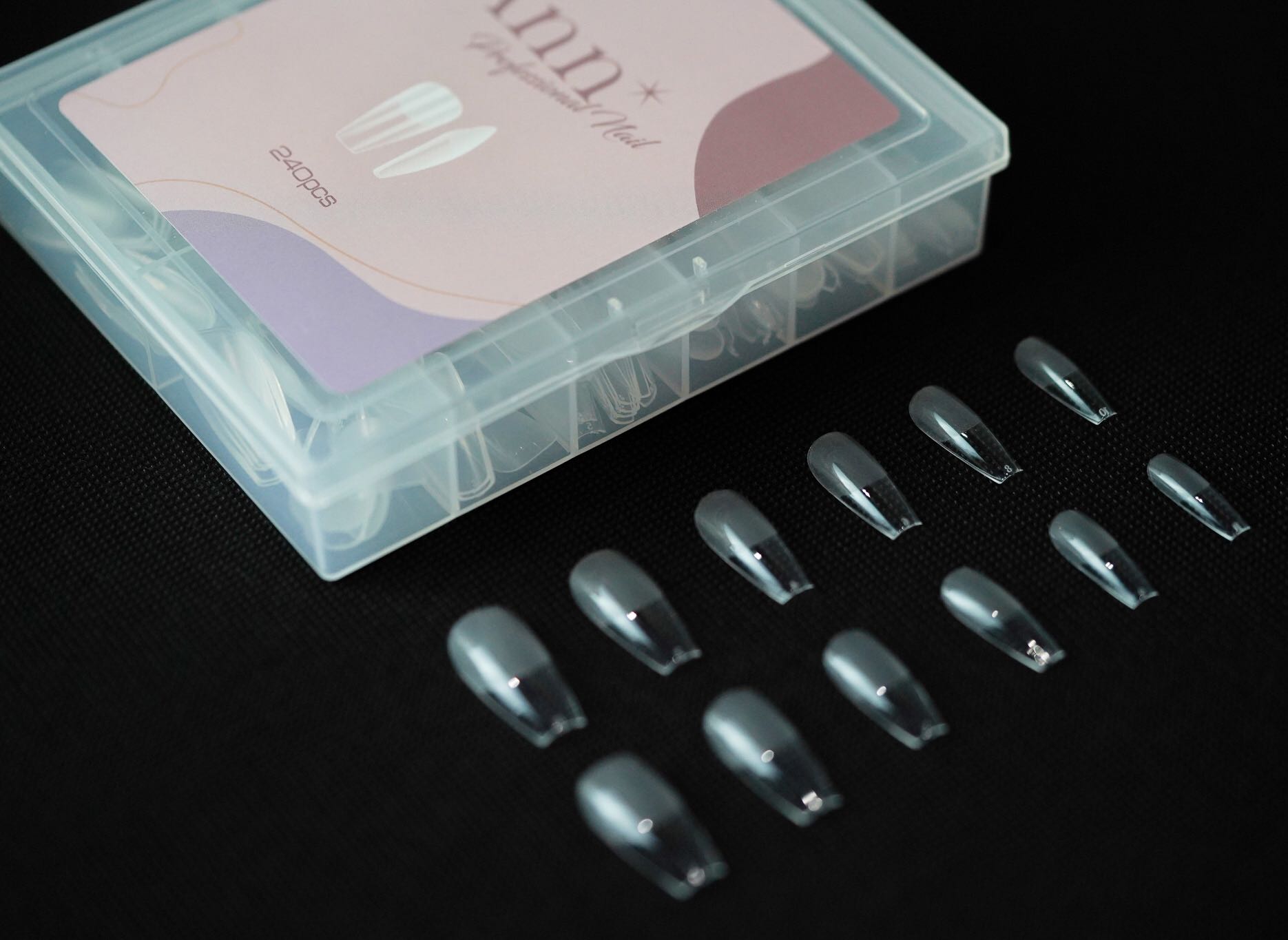 Ann Professional AnnProfessional チップイクステンション バレリーナミディアム型 240pcs
