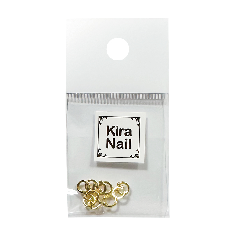 KiraNail ノーズリング S ゴールド 10個入