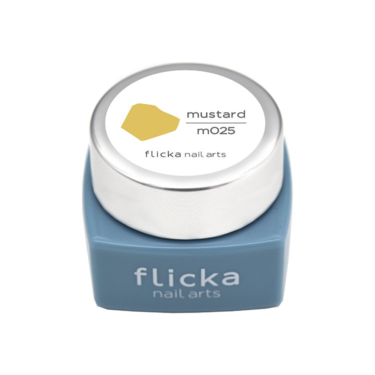flicka nail arts カラージェル m025 マスタード