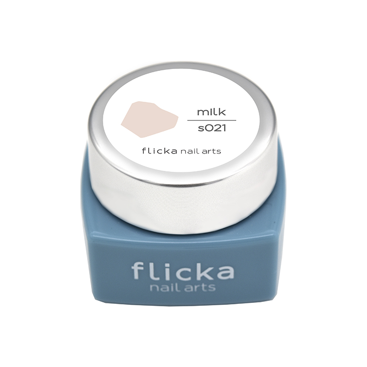 flicka nail arts カラージェル s021 ミルク