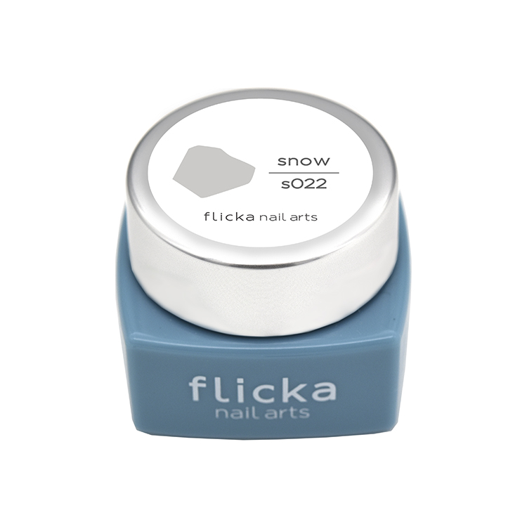 flicka nail arts カラージェル s022 スノー