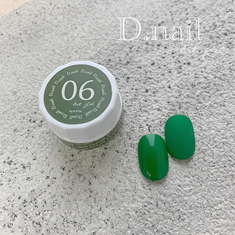 D.nail アートジェル06 (極ジェル) グリーン