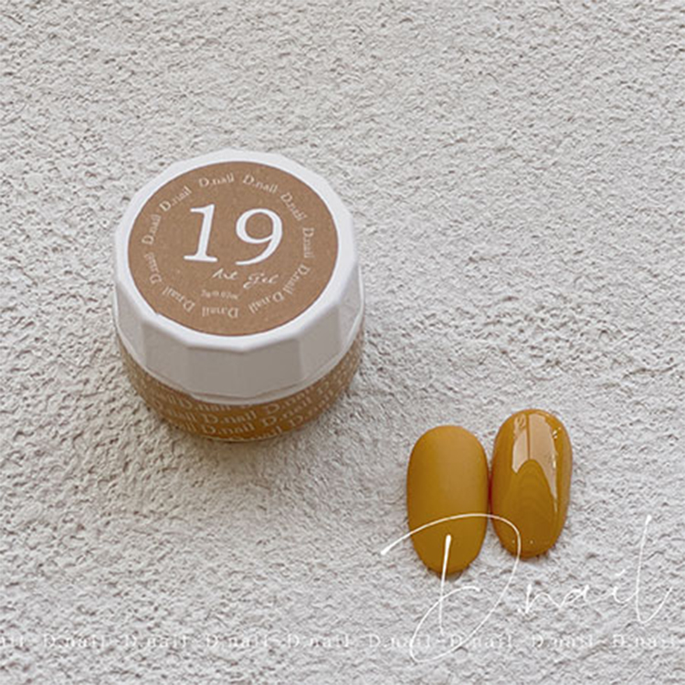 D.nail アートジェル19 (極ジェル) ゴールデンロッド