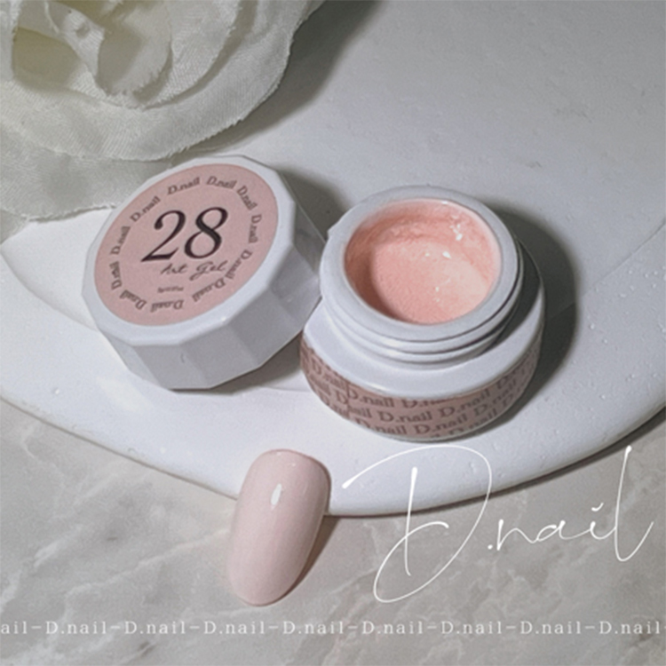 D.nail アートジェル28 (極ジェル) シェルピンク