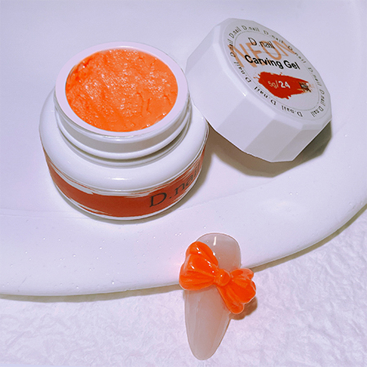 D.nail 極カービングジェル 24 ネオンオレンジ | Nail Labo Online