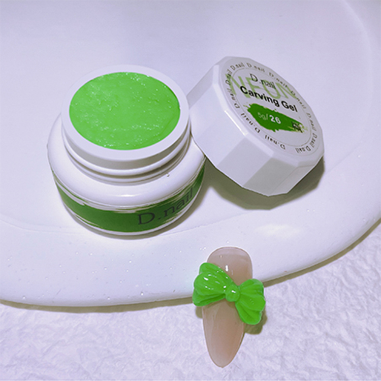 D.nail 極カービングジェル 26 ネオングリーン