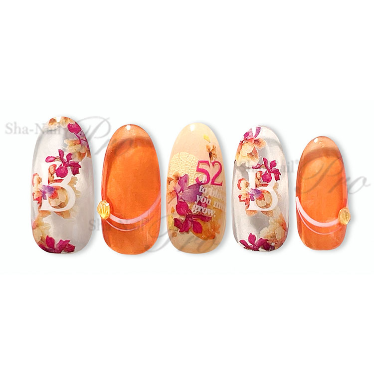 取扱終了 Sha-Nail Pro KANAE-023 Kanae Vivid Flower カナエ ビビッドフラワー