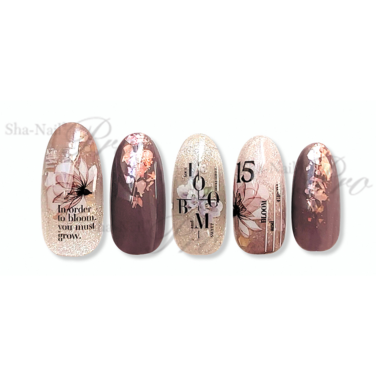 取扱終了 Sha-Nail Pro KANAE-024 Kanae Sheer Flower カナエ シアーフラワー