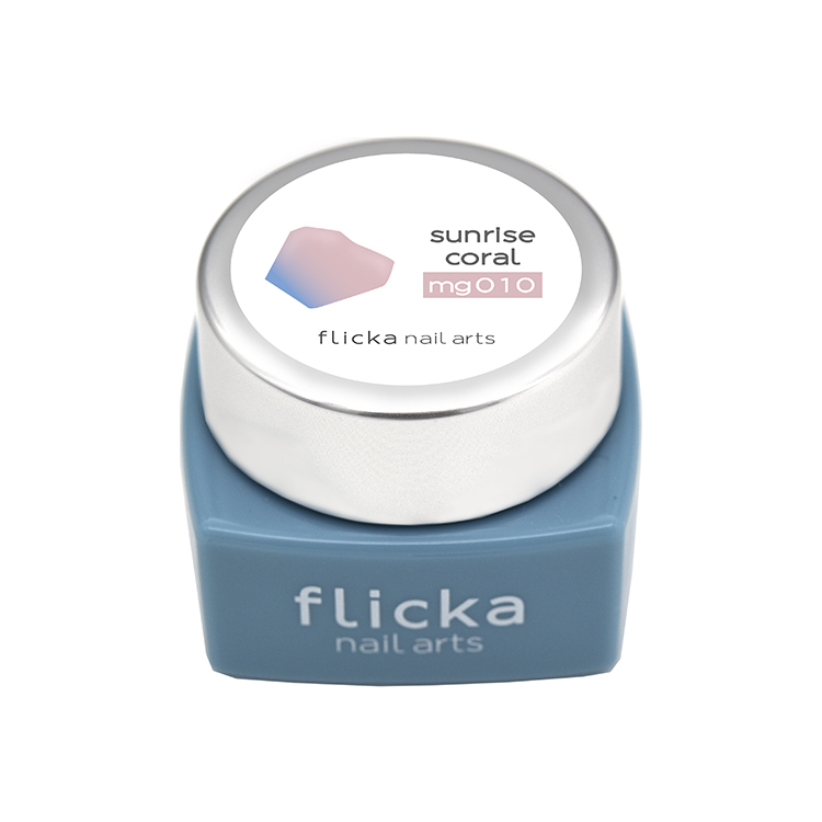flicka nail arts フリッカマグジェル mg010 サンライズコーラル
