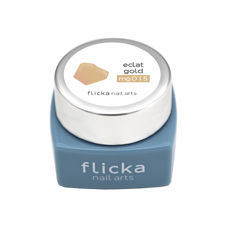 flicka nail arts フリッカマグジェル mg015 エクラゴールド