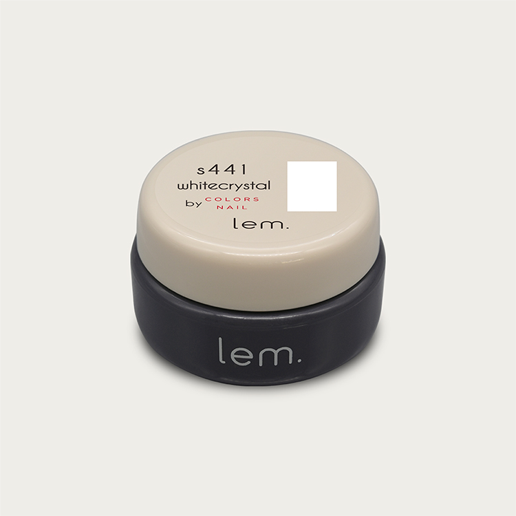 lem. カラージェル s441 ホワイトクリスタル