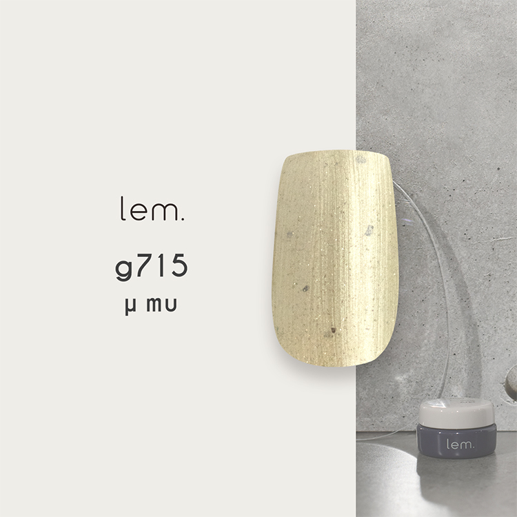 lem. カラージェル g715 ミュー