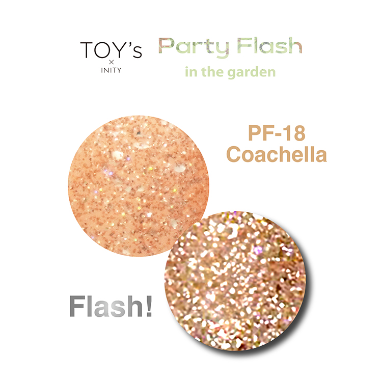 TOY’s × INITY パーティーフラッシュ インザガーデン T-PF18 コーチェラ
