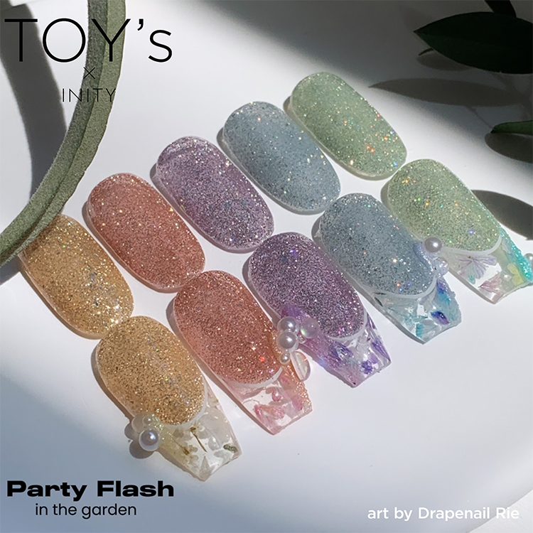 TOY’s × INITY パーティーフラッシュ インザガーデン T-PF18 コーチェラ