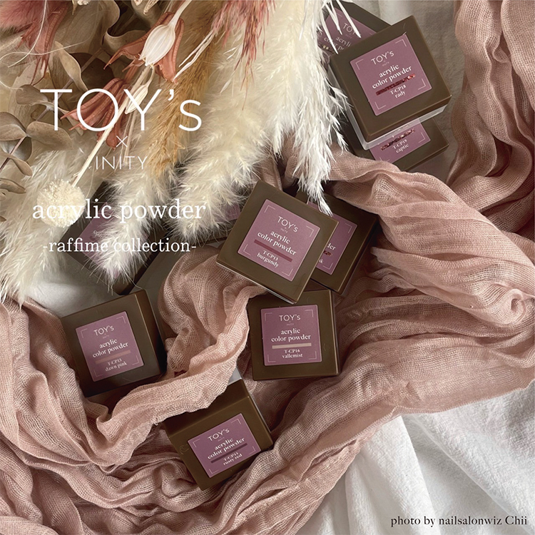 TOY's × INITY アクリルカラーパウダー ラフィームコレクション CP15