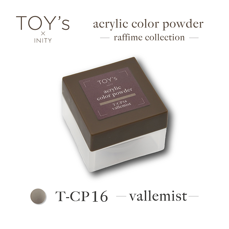 TOY's × INITY アクリルカラーパウダー ラフィームコレクション
