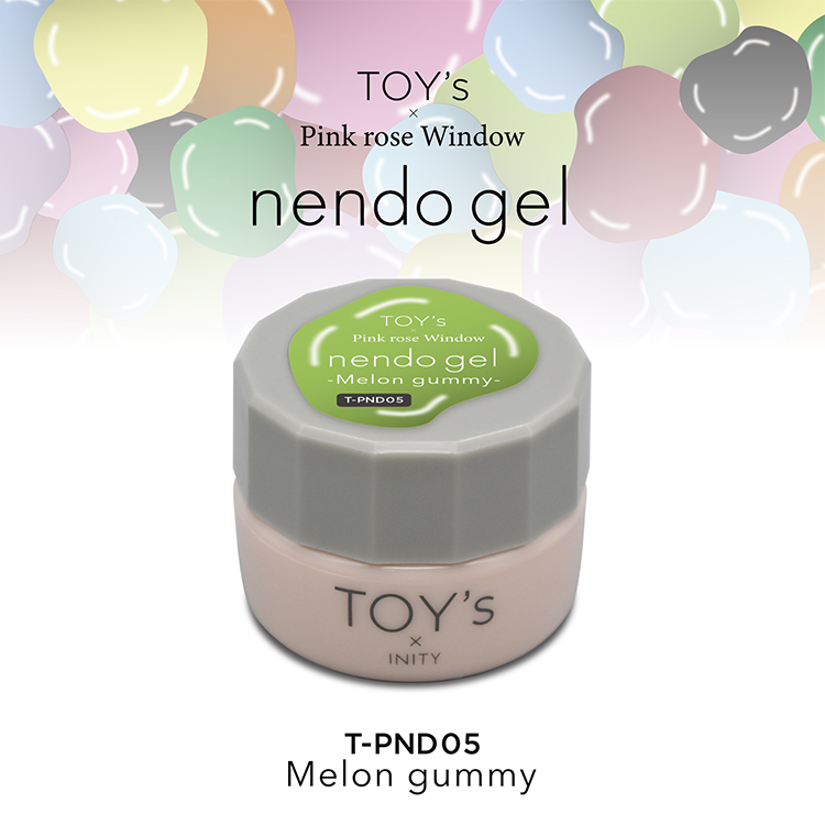 TOY’s x Pink rose Window nendo gel PND05 メロングミ