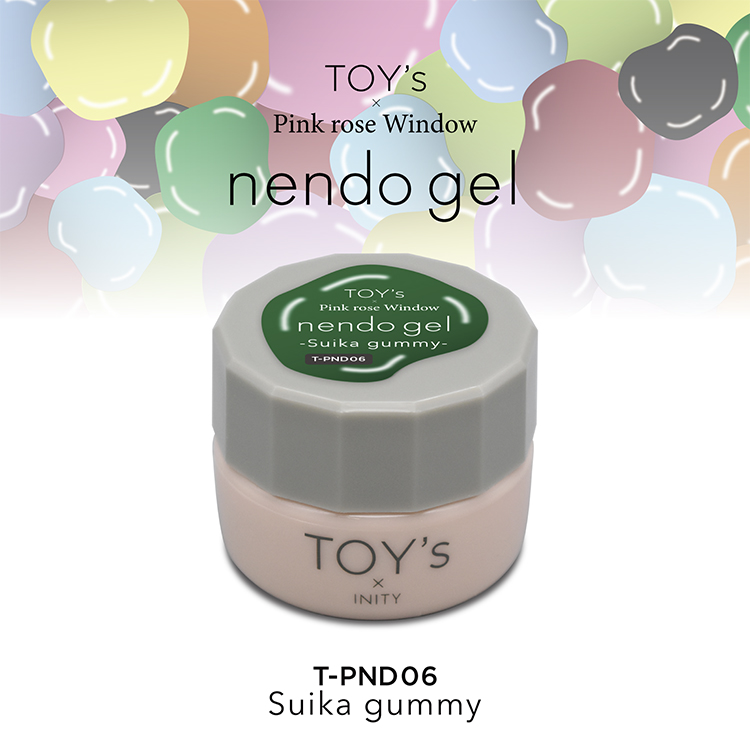 TOY’s x Pink rose Window nendo gel PND06 スイカグミ