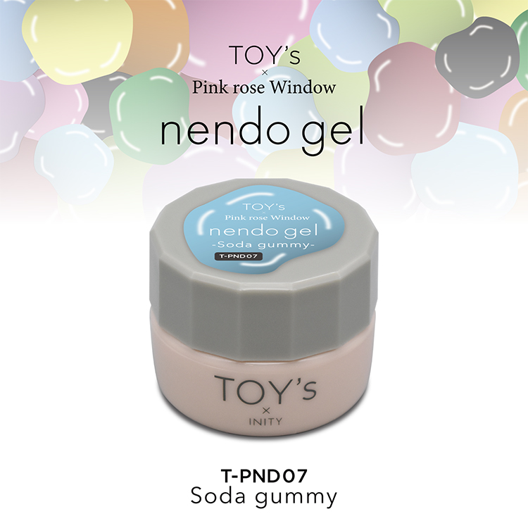 TOY’s x Pink rose Window nendo gel PND07 ソーダグミ