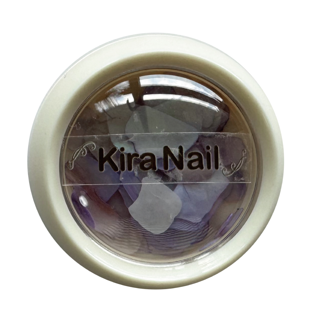 KiraNail パーツシェルクラム パープル