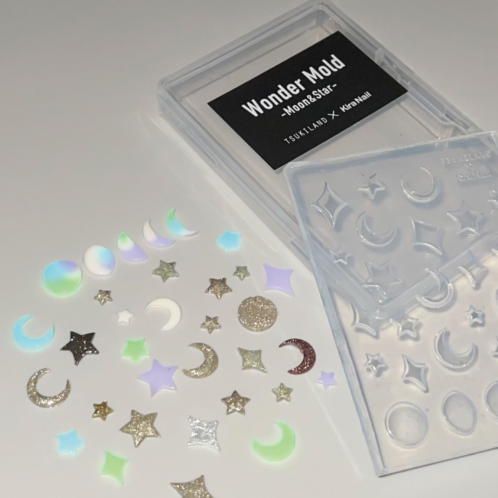 KiraNail TSUKI プロデュース Wonder Mold -Moon&Star-