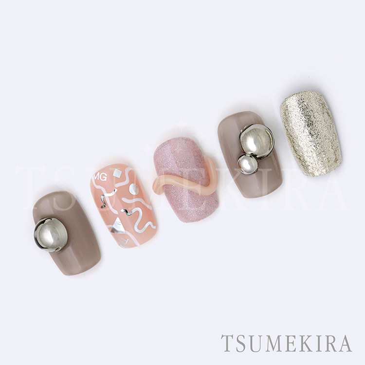取扱終了 TSUMEKIRA SG-NAO-002 naomiプロデュース union シルバー