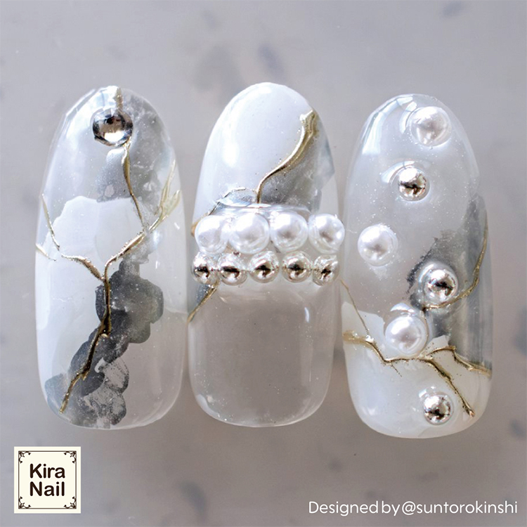 KiraNail One-Ten パール 2mm 20個入り