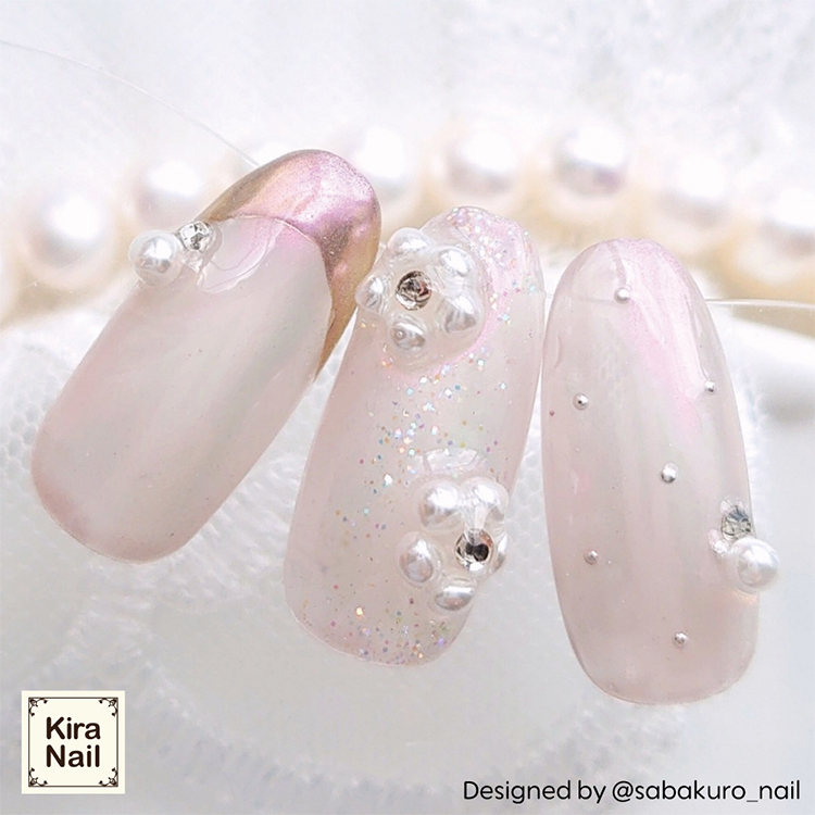KiraNail One-Ten パール 2mm 20個入り
