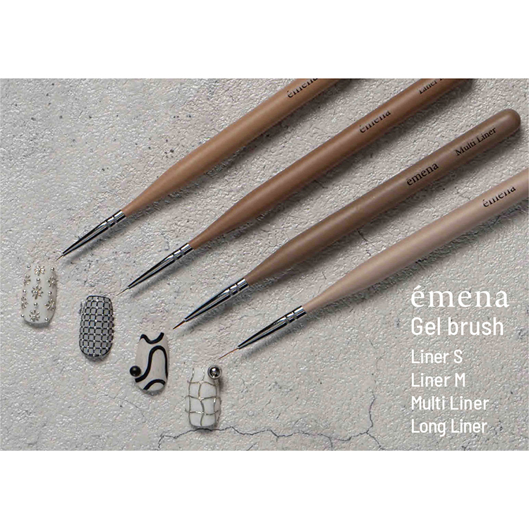 emena ジェルブラシ Multi Liner