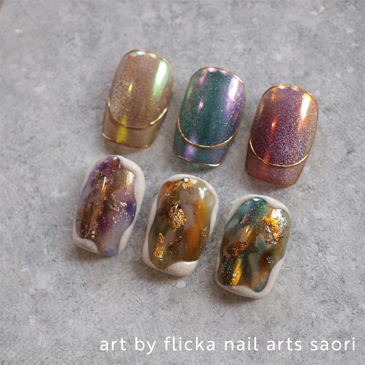 お取り寄せ flicka nail arts flicka nail arts フリッカカラー&マグジェル106色セット