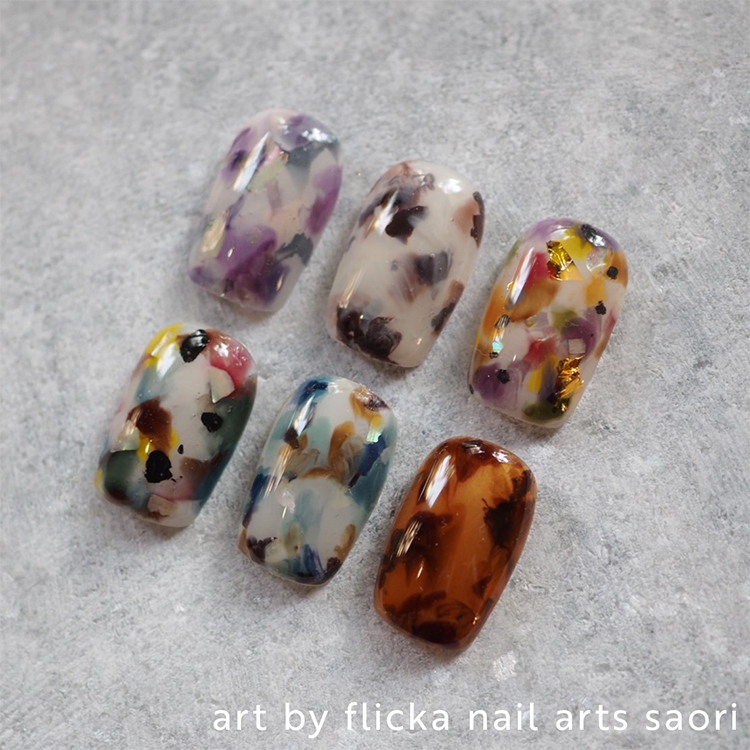 お取り寄せ flicka nail arts flicka nail arts フリッカカラー&マグジェル106色セット
