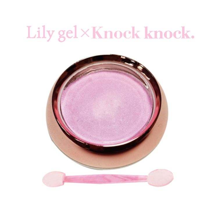 リリージェル Knock knock.シリーズ オーロラミラーパウダー#ラベンダーシルク