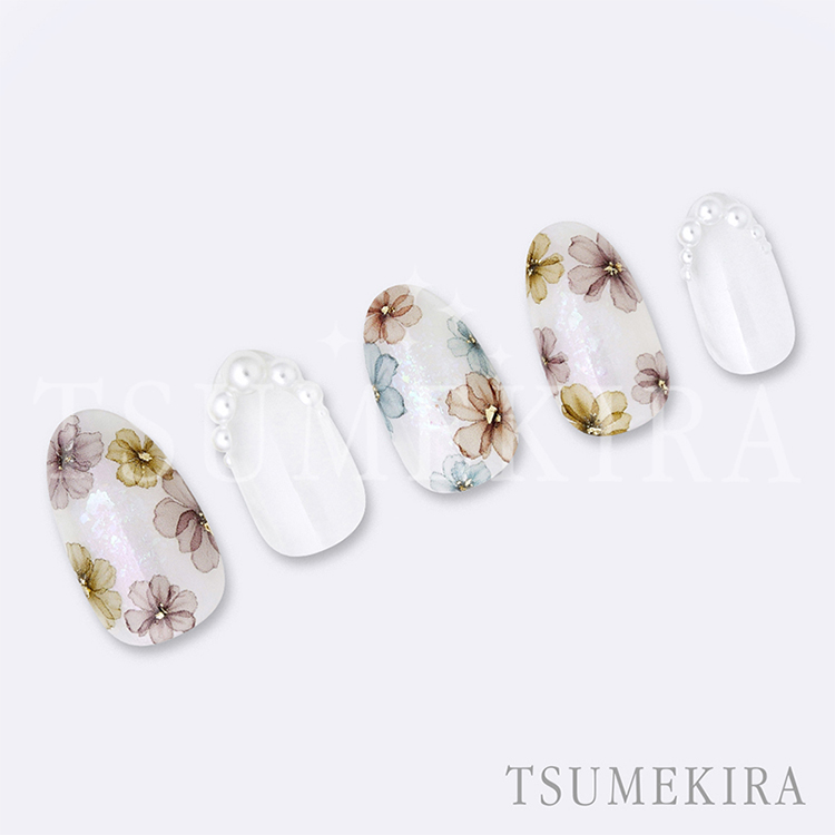 TSUMEKIRA NN-FIL-004 filer プロデュース オーガンジーフラワー2 シック