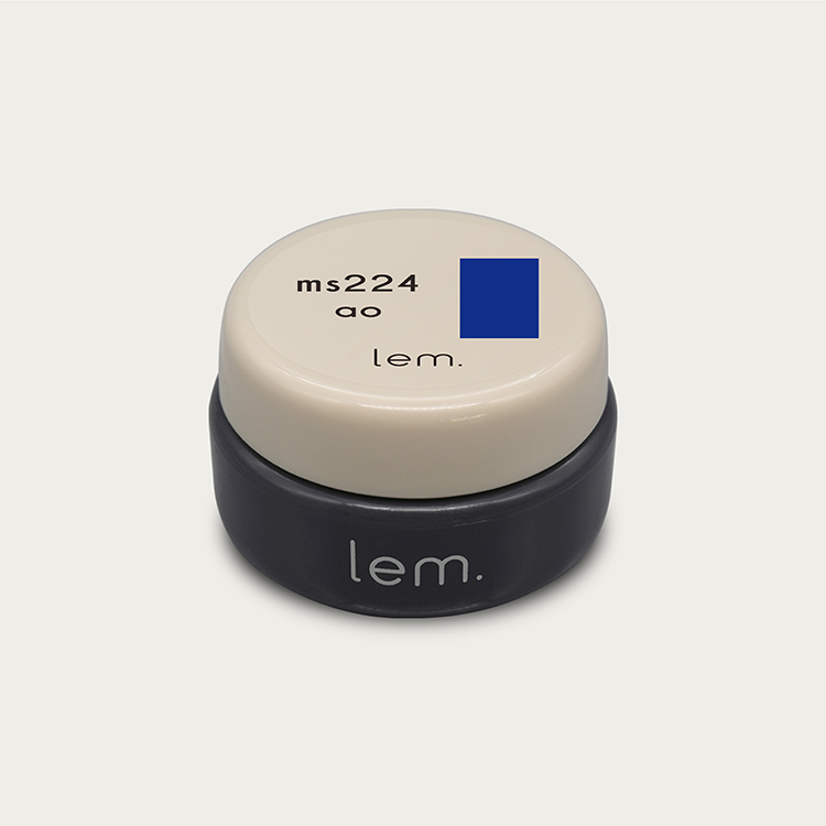lem. カラージェル ms224 アオ