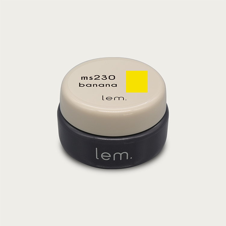 lem. カラージェル ms230 バナナ