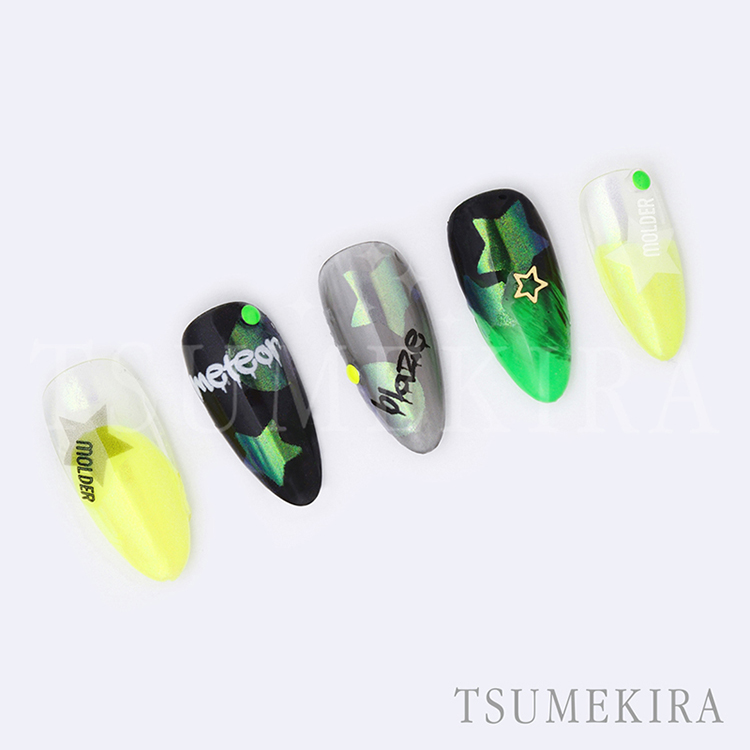 TSUMEKIRA SP-FTK-009 MAKI FUTSUKIプロデュース パウダーカバーシール スターハート