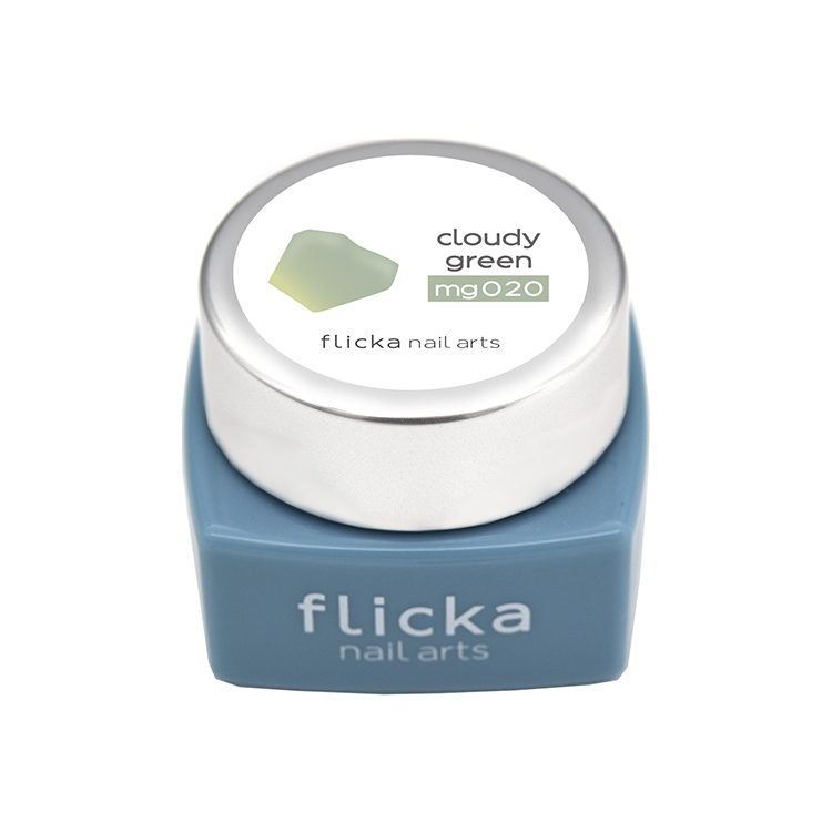 flicka nail arts フリッカマグジェル mg020 クラウディーグリーン