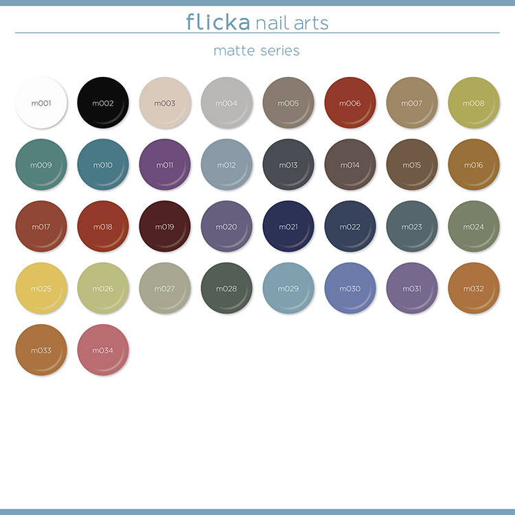 お取り寄せ flicka nail arts フリッカカラー&マグジェル114色セット