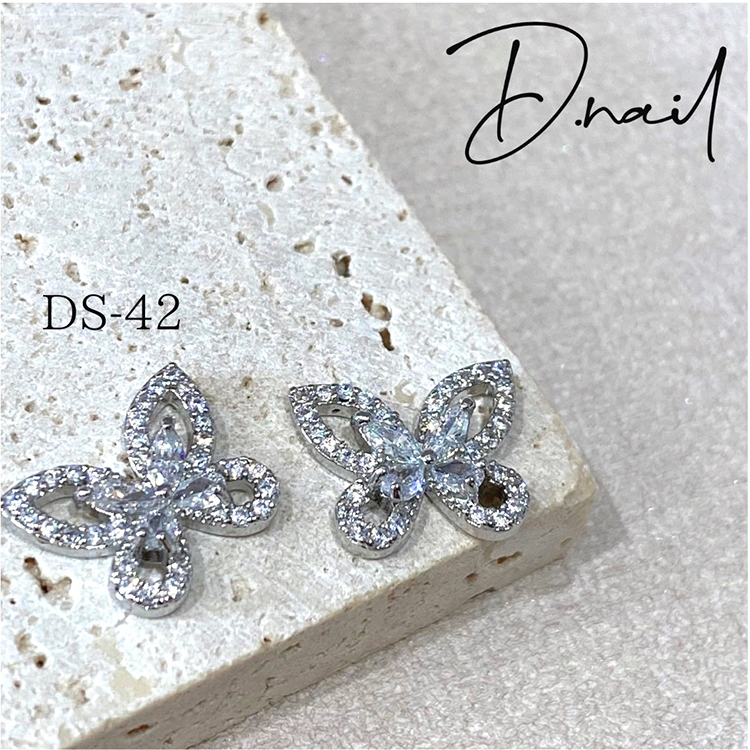 D.nail ジュエリービジューパーツDS-42 ビューティーバタフライ
