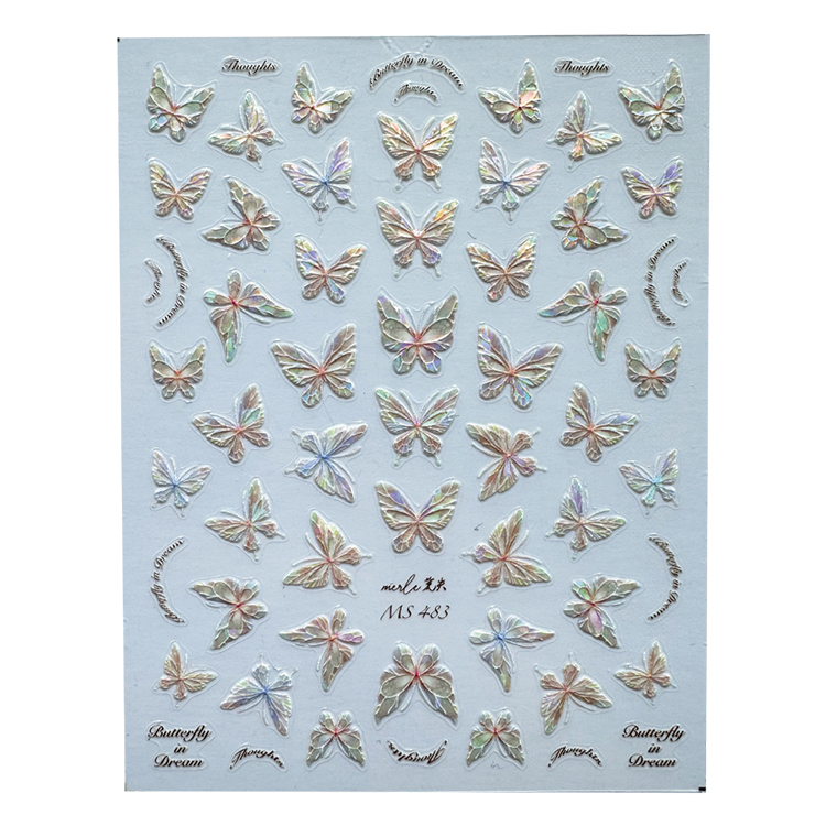 KiraNail Kirally NailSticker オーロラバタフライ