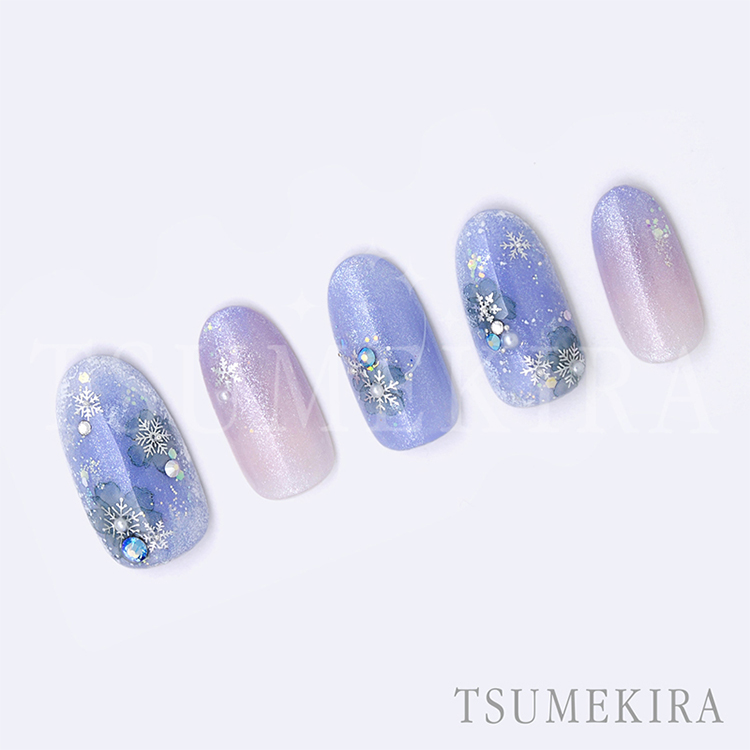 TSUMEKIRA SG-YUK-014 Standard Snow シルバー(ジェル専用)